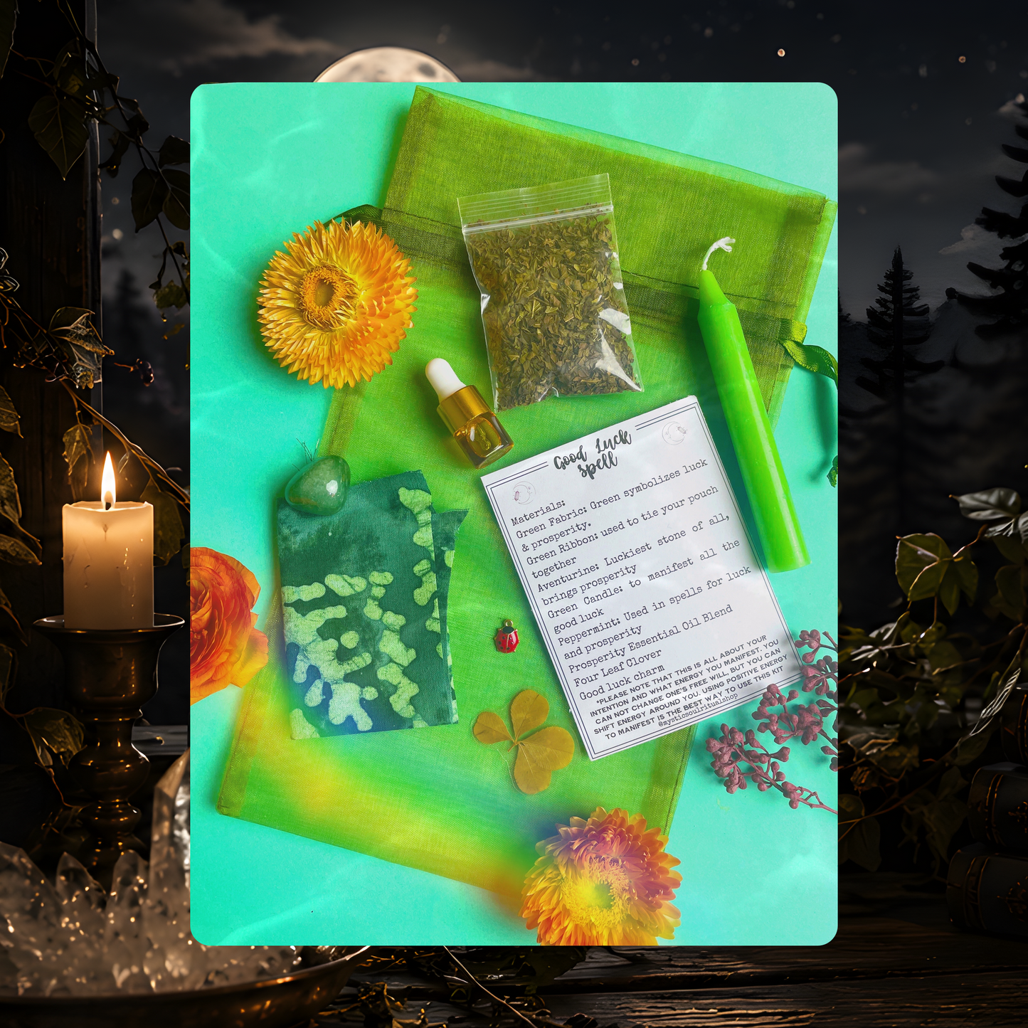 Good Luck Spell Ritual Kit