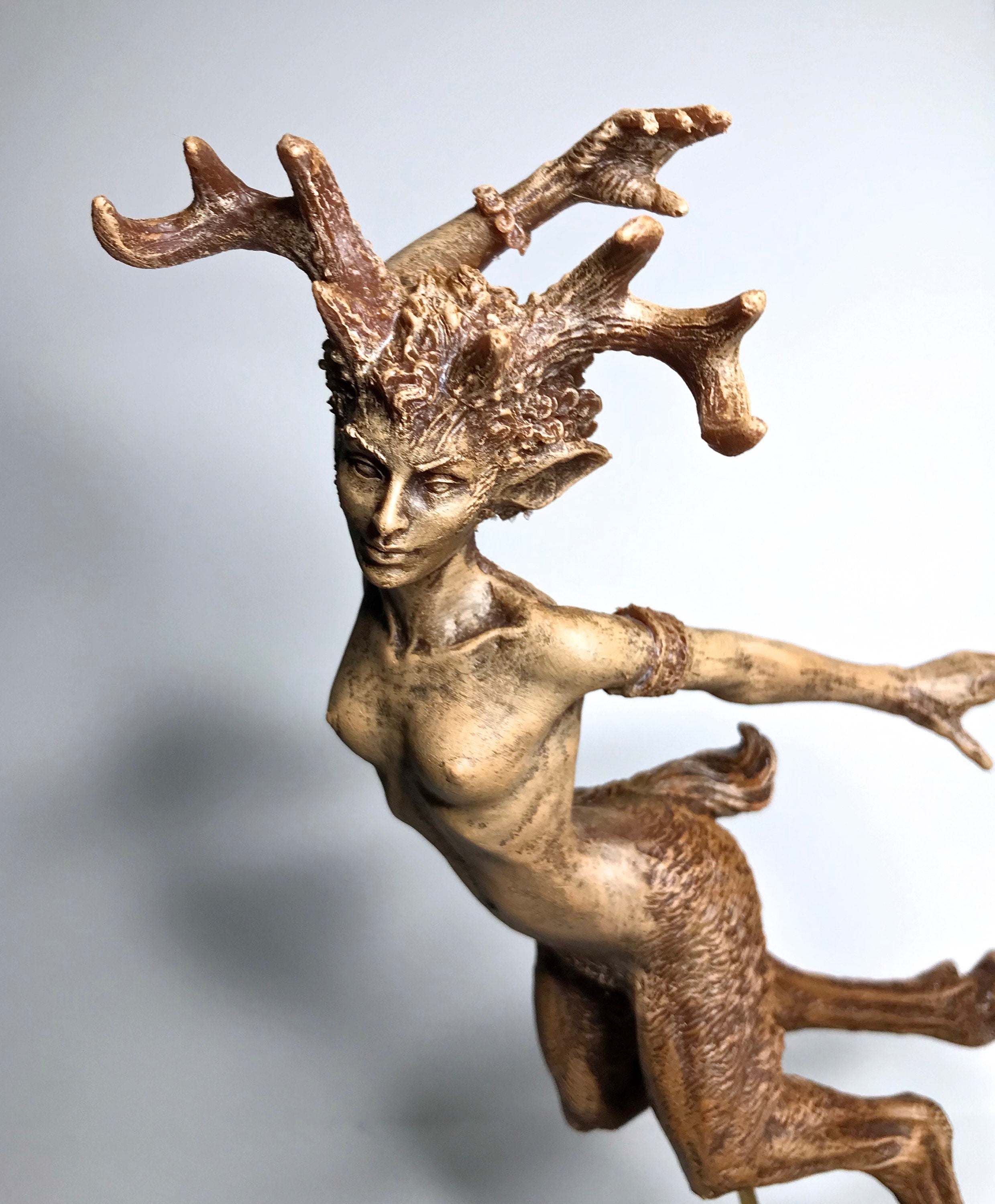 Woodland Faun Statue