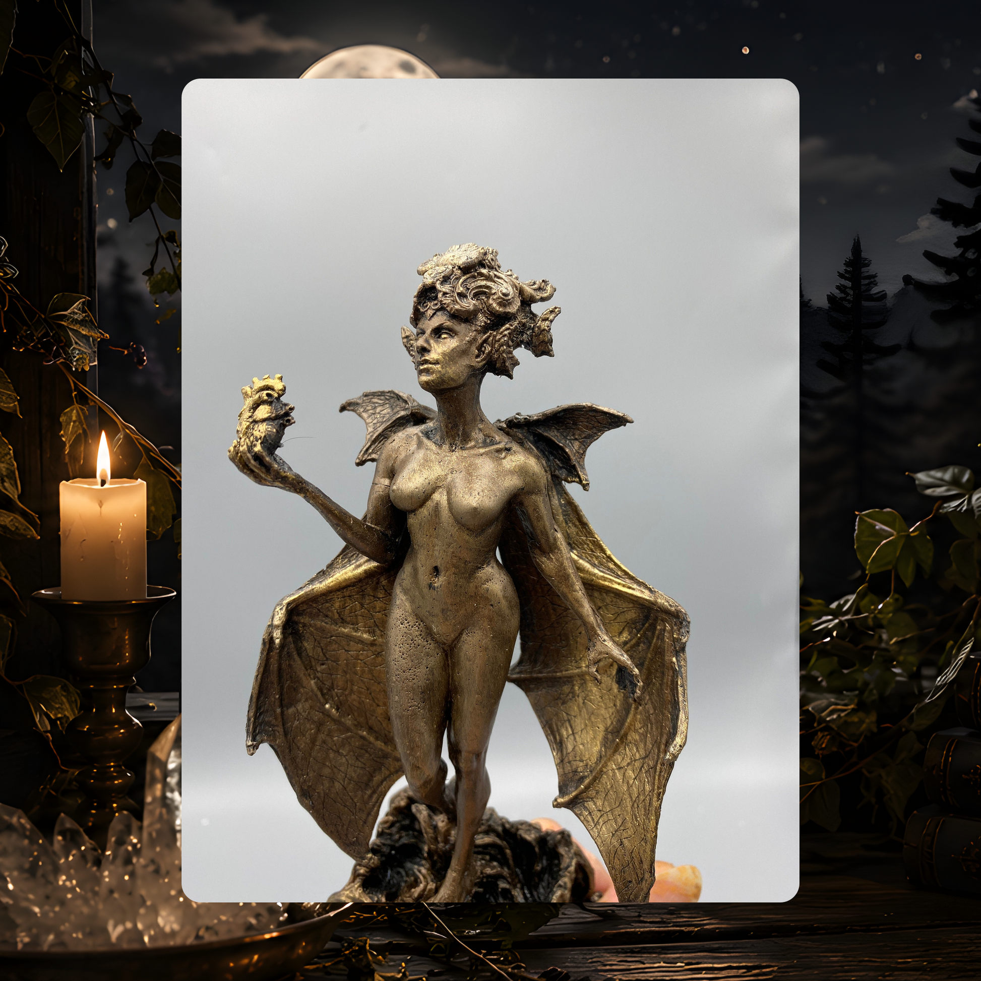 Lilith Altar Statue