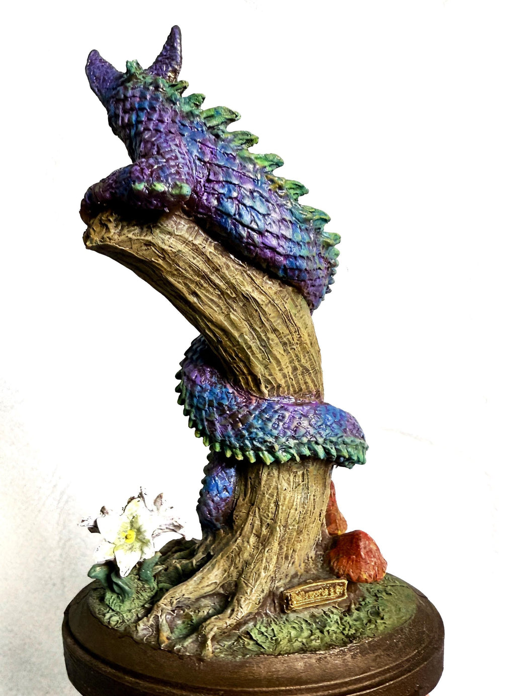 Tatzelwurm Dragon Cat Statue