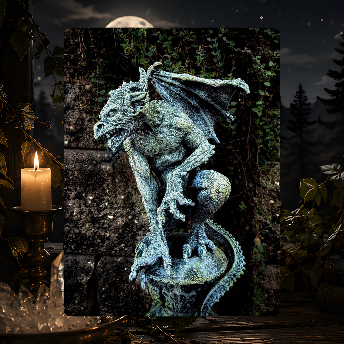Medieval Gargoyle Statue