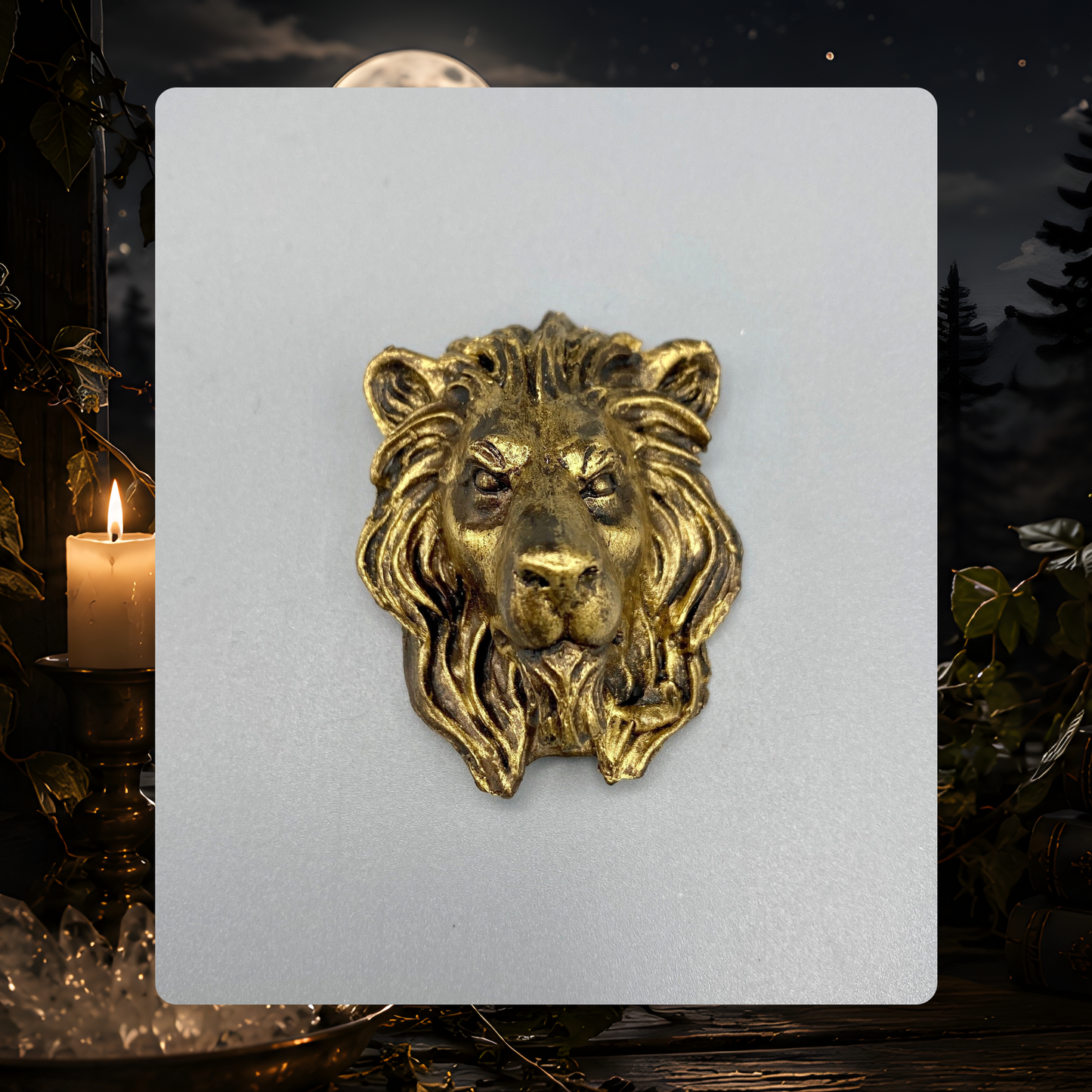 Lion's Head Magnet