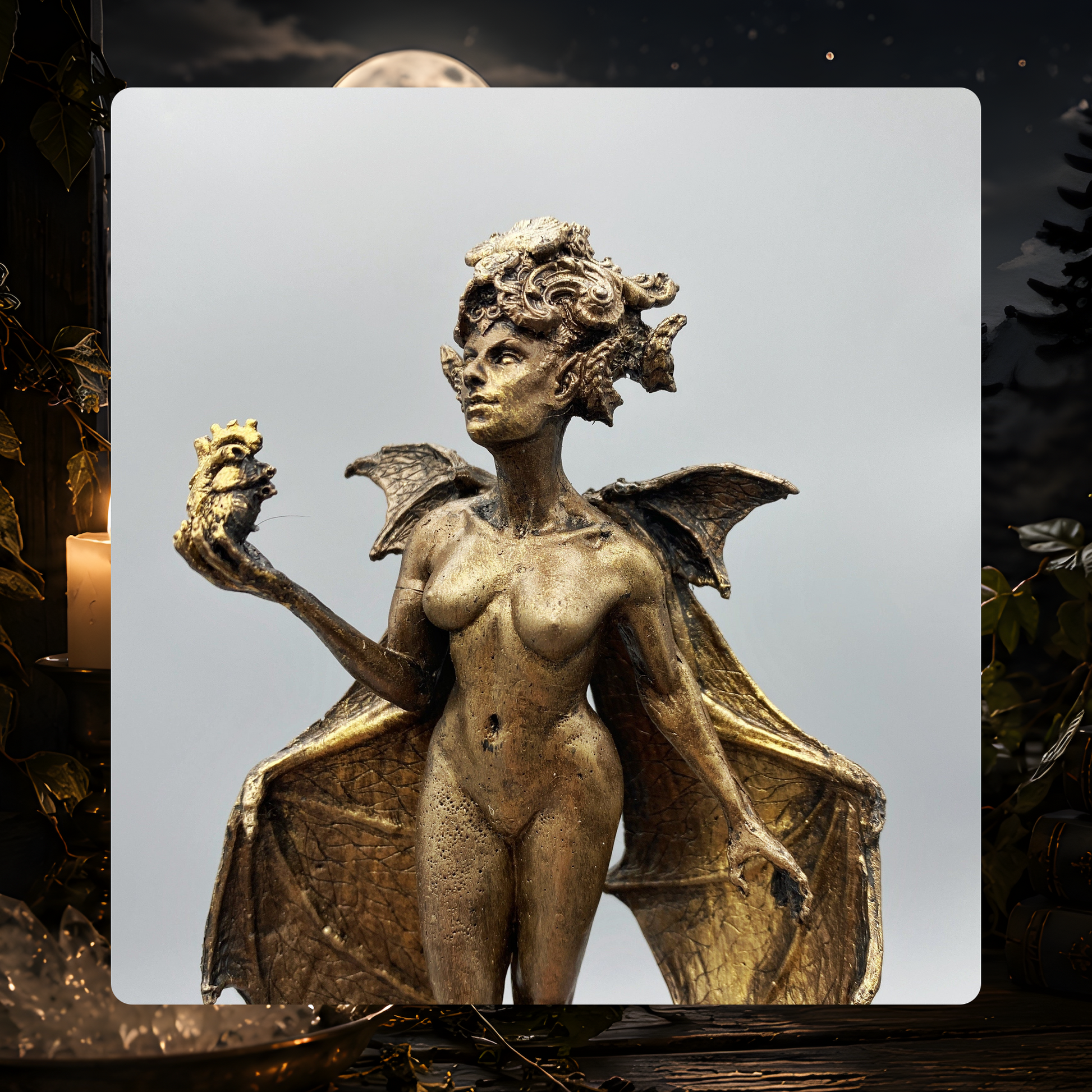 Lilith Altar Statue
