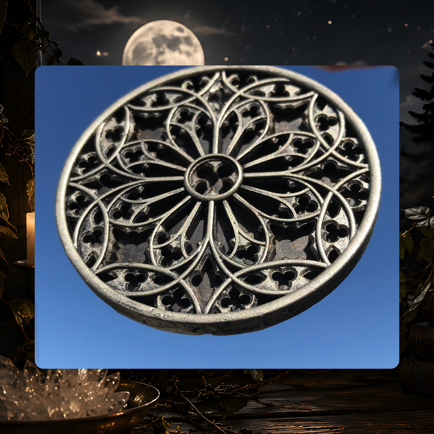 Gothic Cathedral Window Ornament
