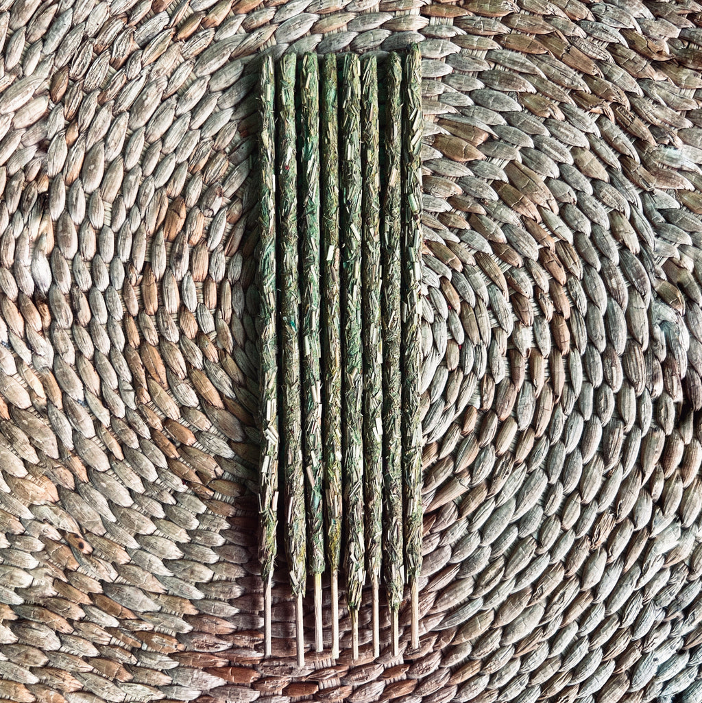 Vetiver Root Incense Sticks - 8 Sticks
