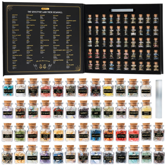 Gemstone Spell Jar Kit (50-Piece)