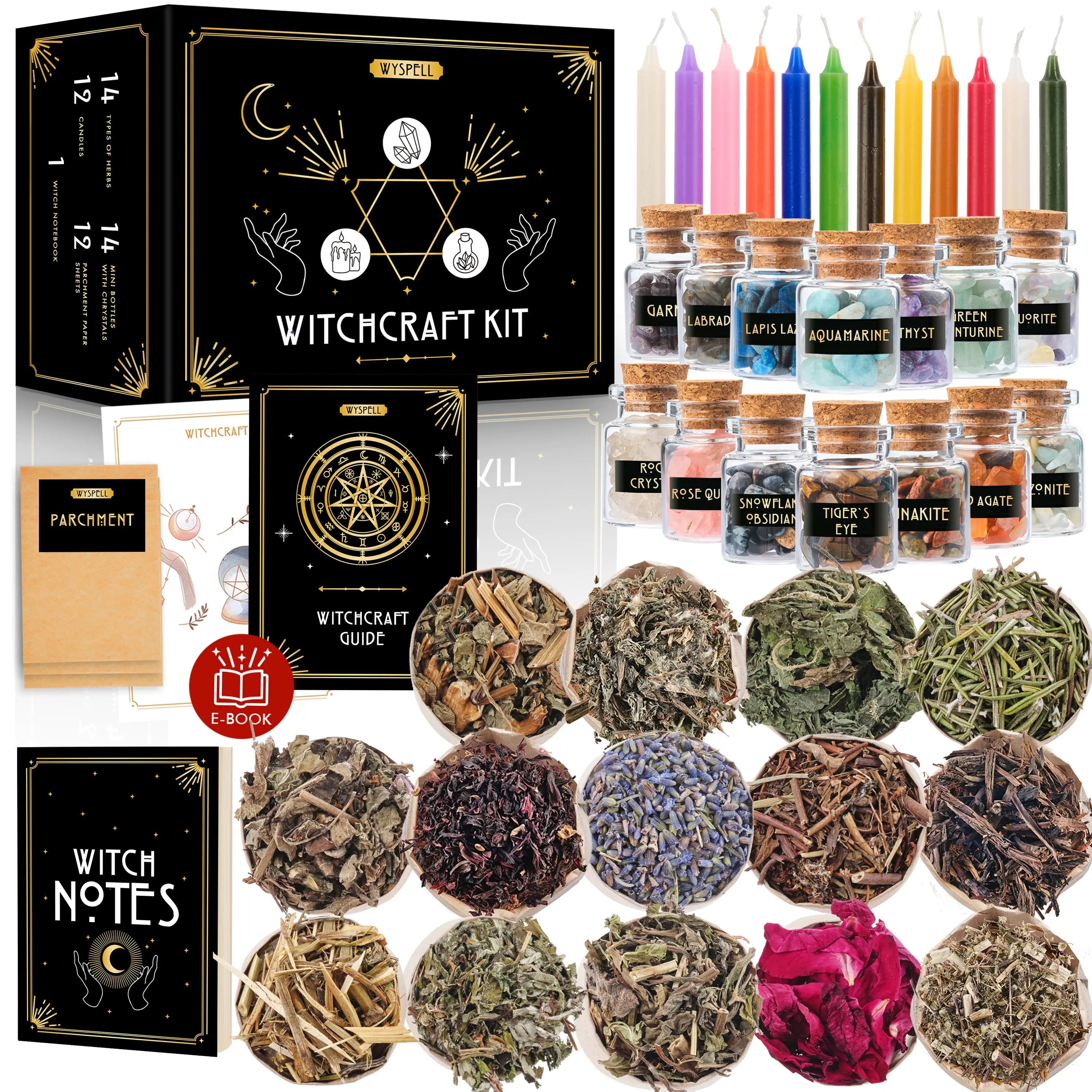 54-Piece Witchcraft Ritual Kit
