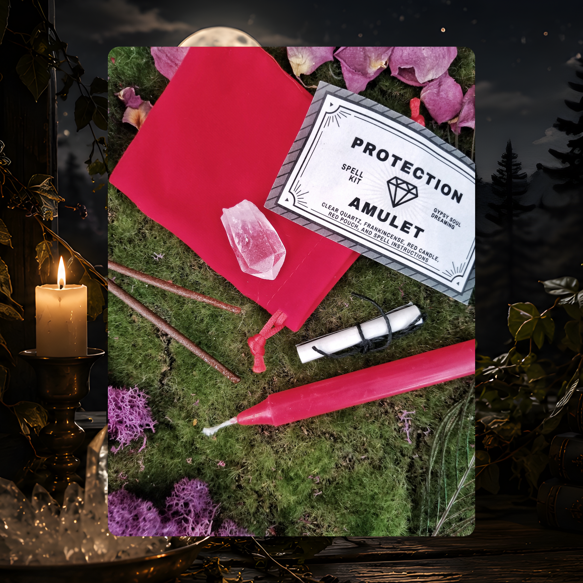 Protection Amulet Spell Kit