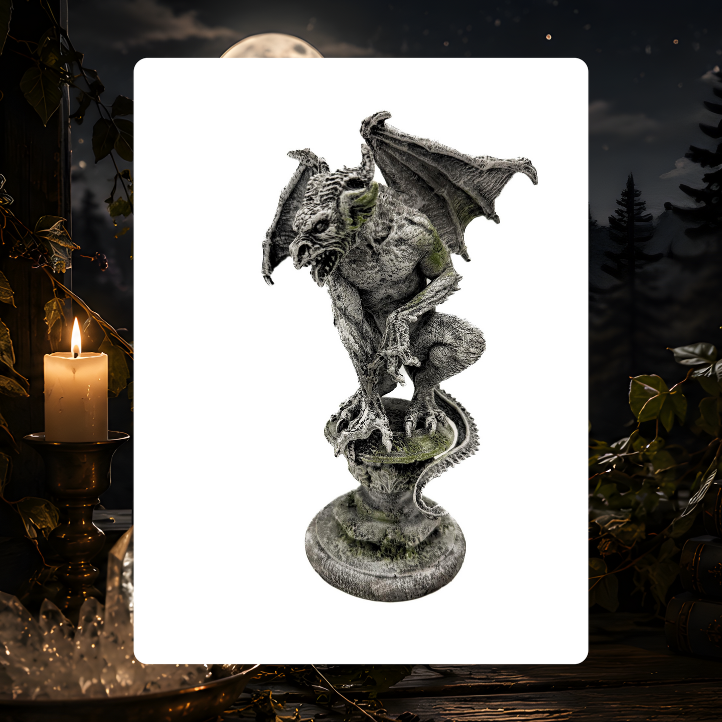 Medieval Gargoyle Statue