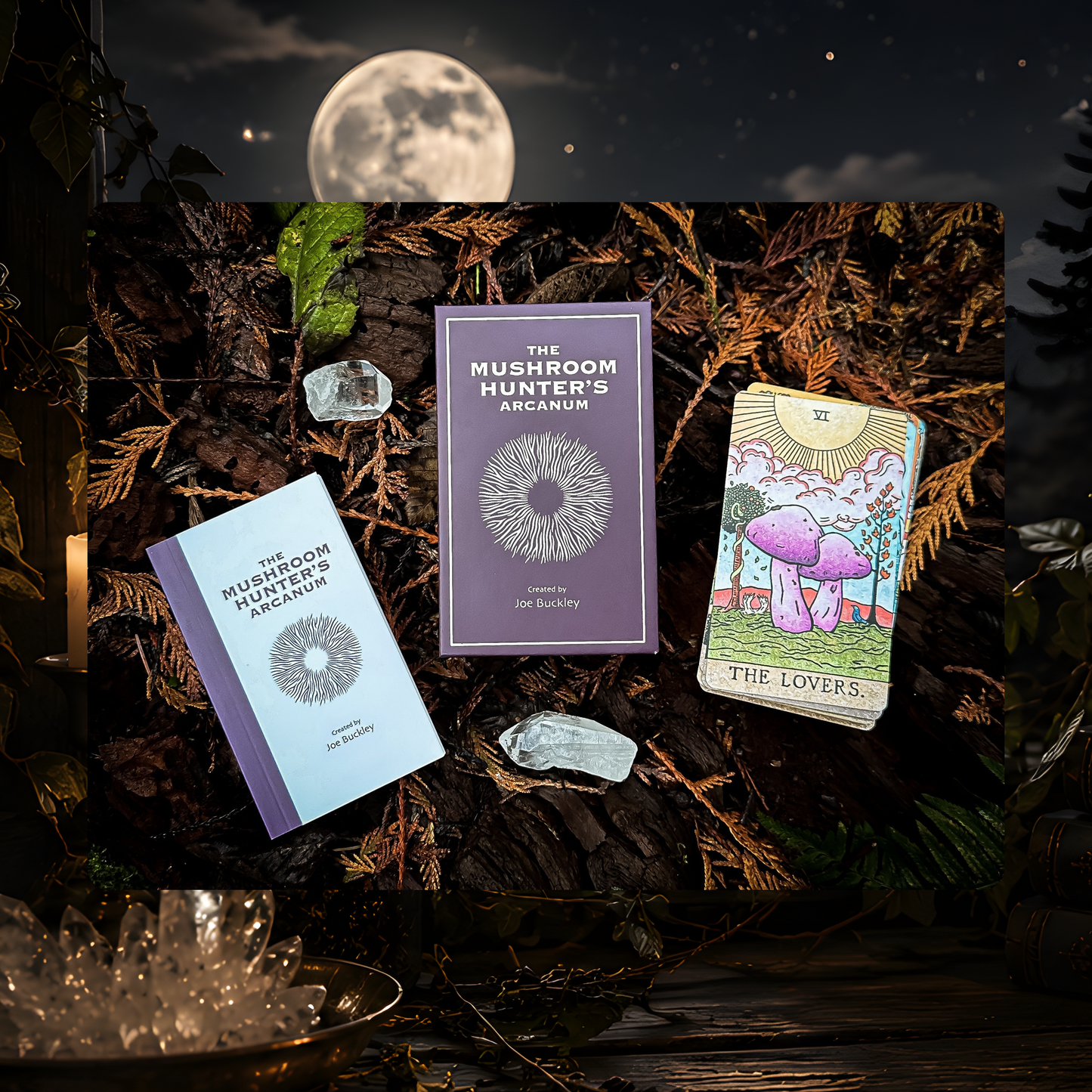 The Mushroom Hunter's Arcanum Tarot Deck