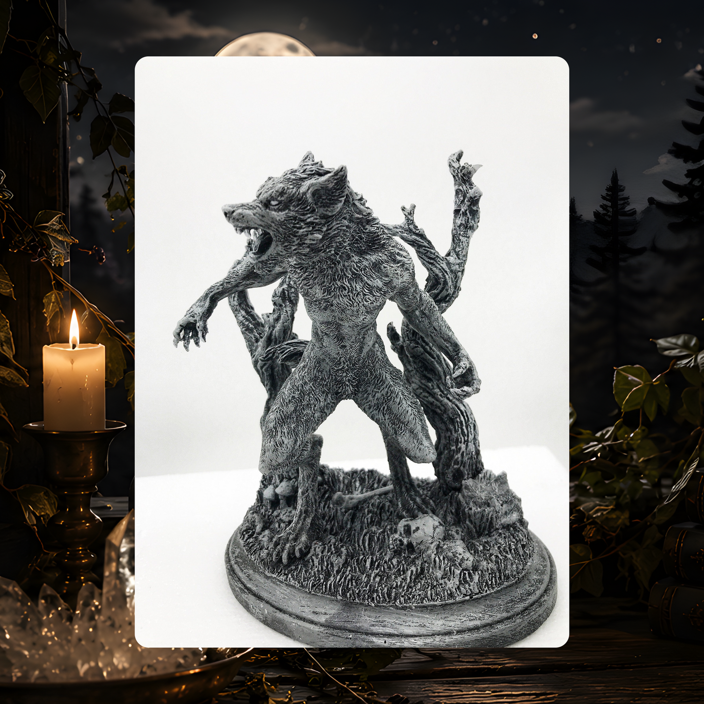 Werewolf Statue