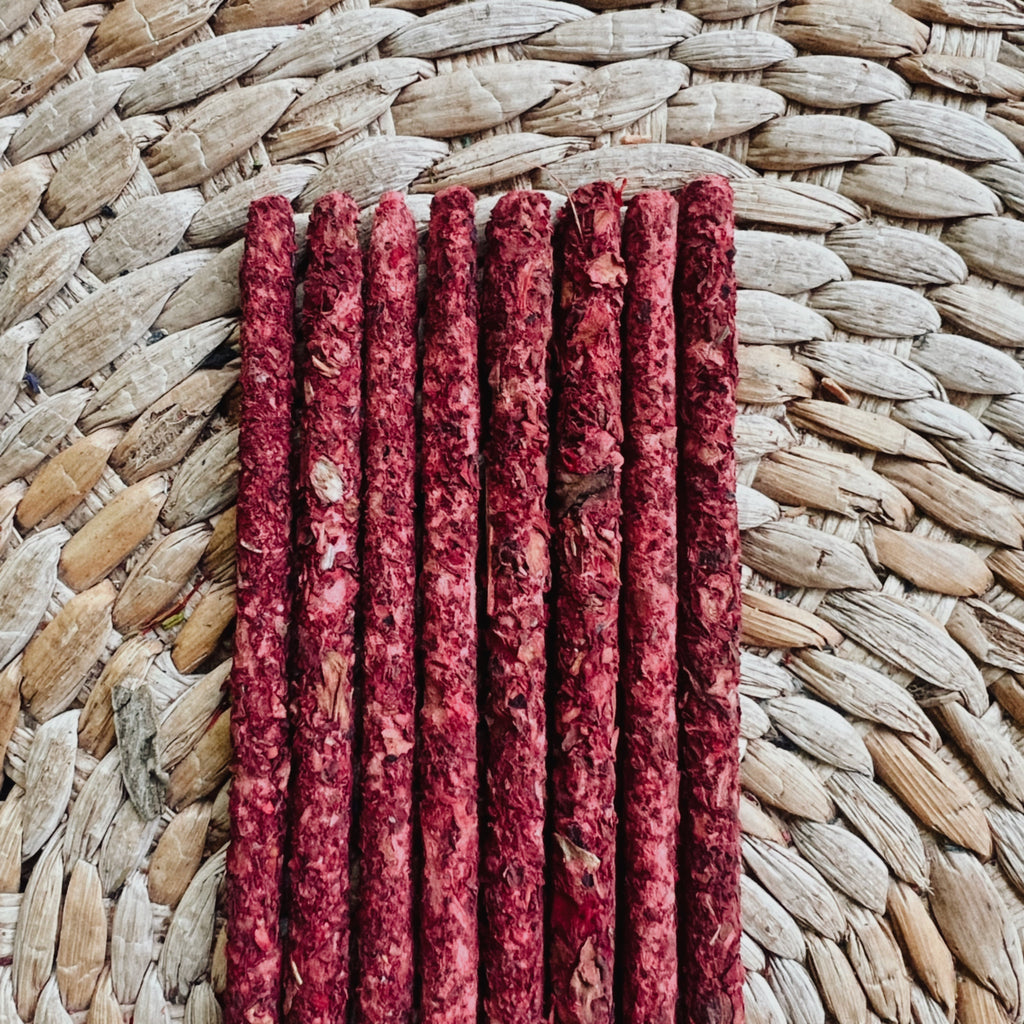 Rose Petal Incense Sticks - 8 Sticks