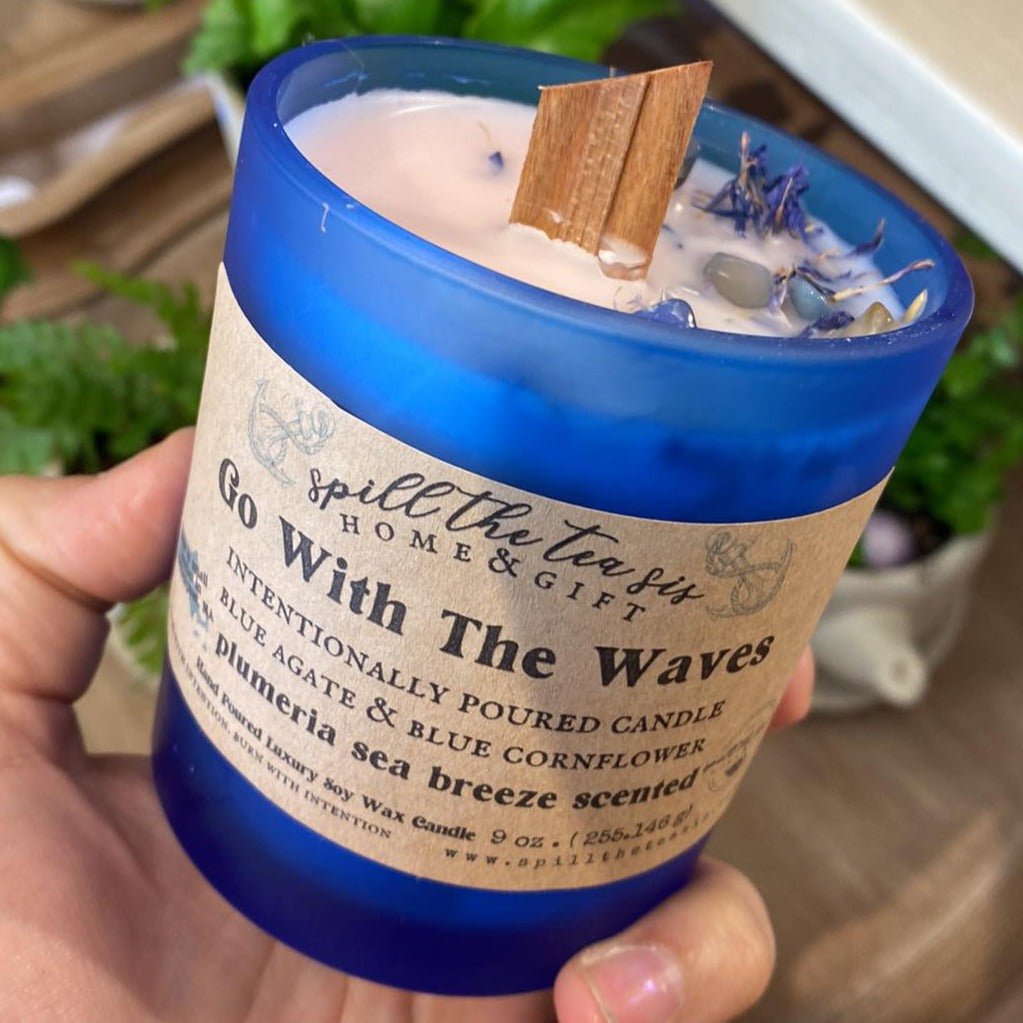 Go With the Waves Candle