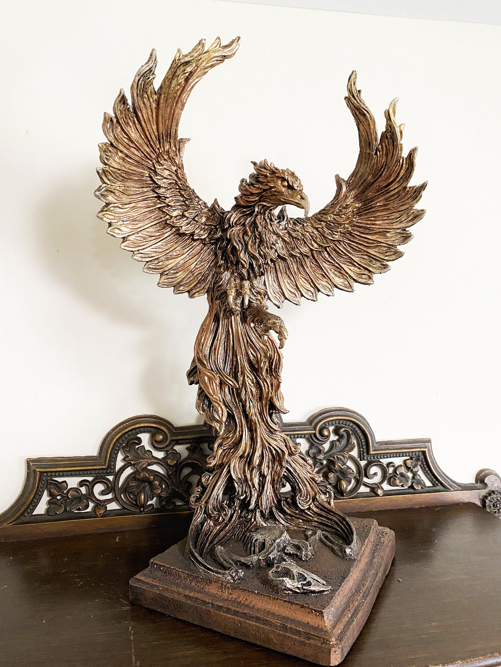 Phoenix Rising Statue