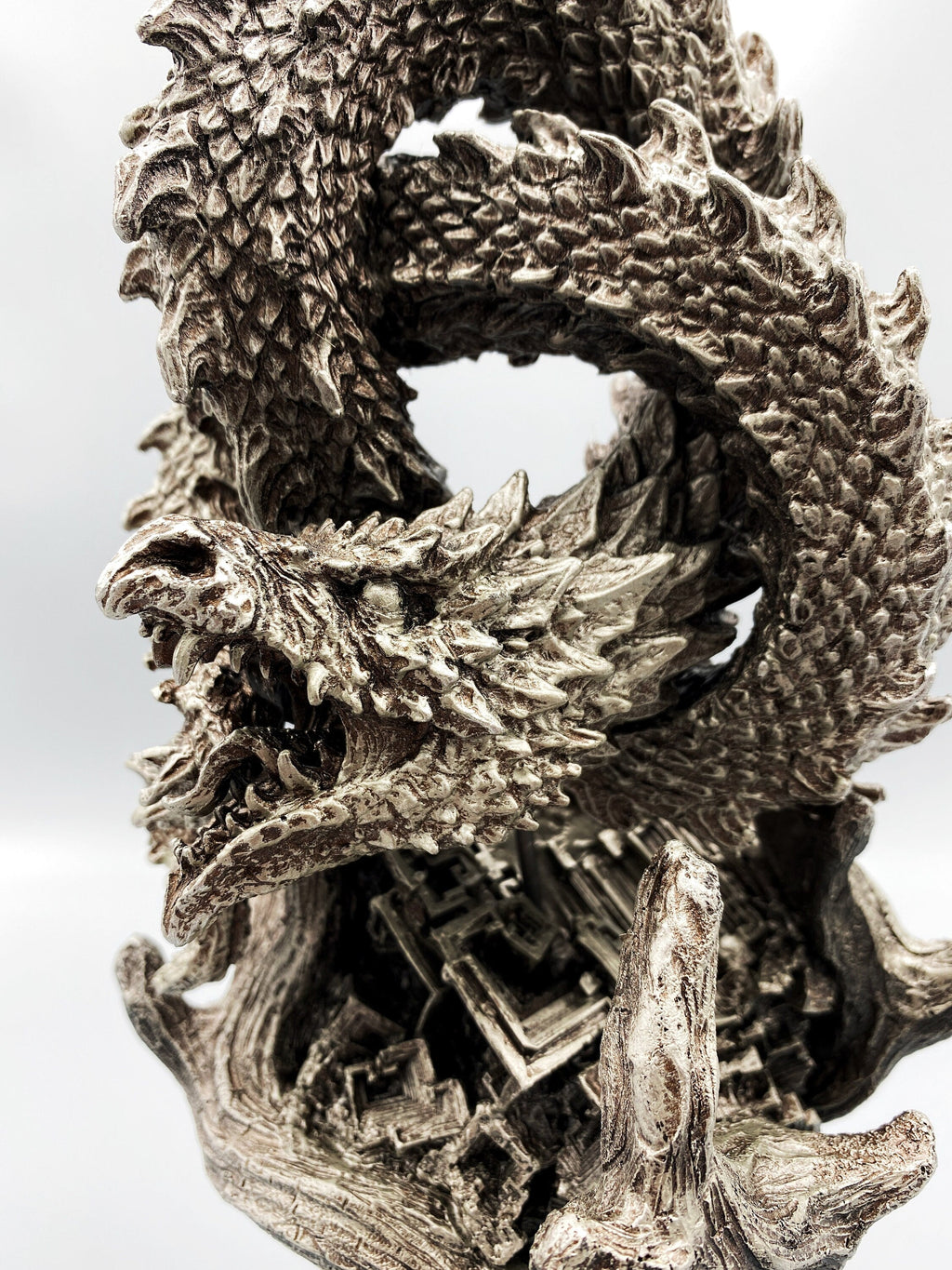 Ouroboros World Serpent Statue