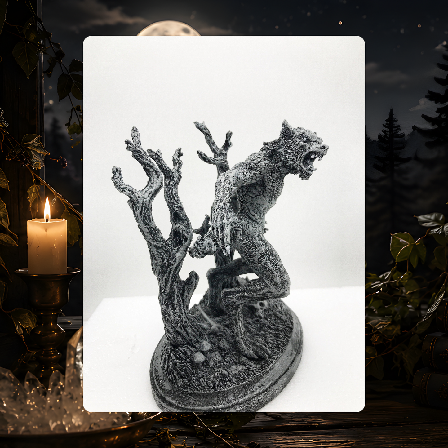 Werewolf Statue