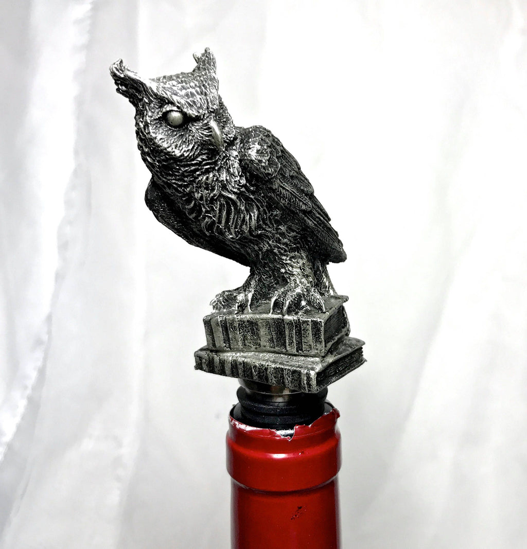 Horned Owl Wine Stopper