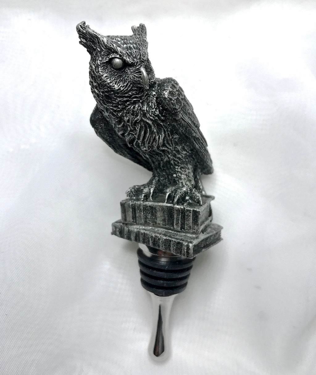 Horned Owl Wine Stopper