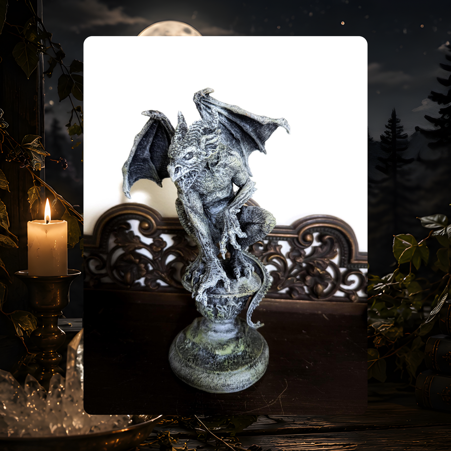 Medieval Gargoyle Statue