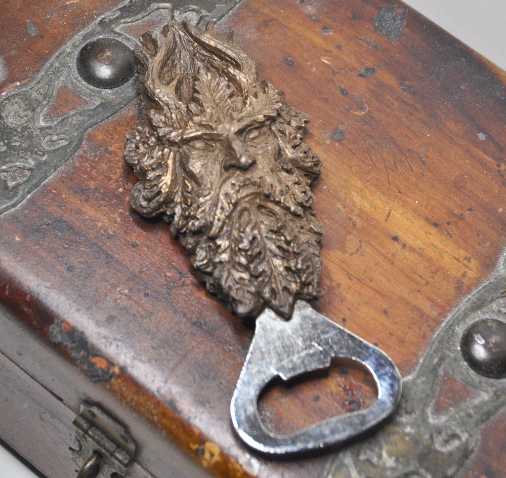 Green Man Bottle Opener