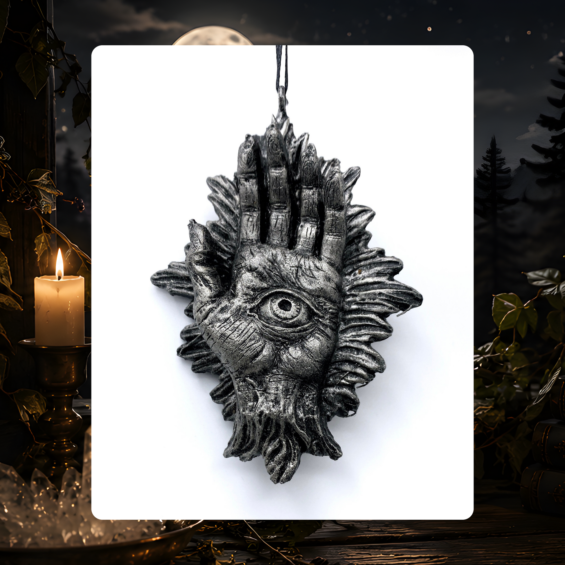 Hand of Protection Hamsa Ornament