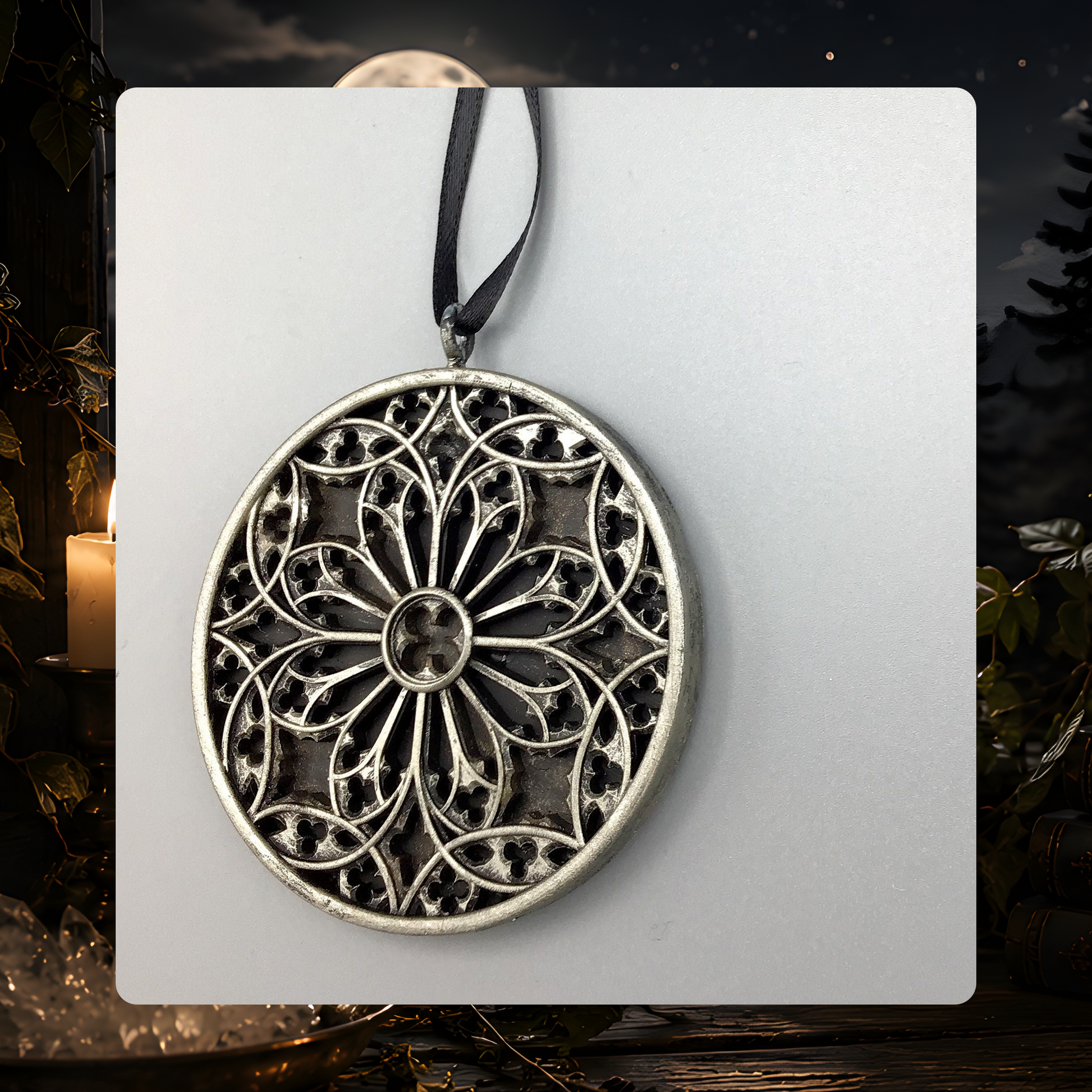 Gothic Cathedral Window Ornament