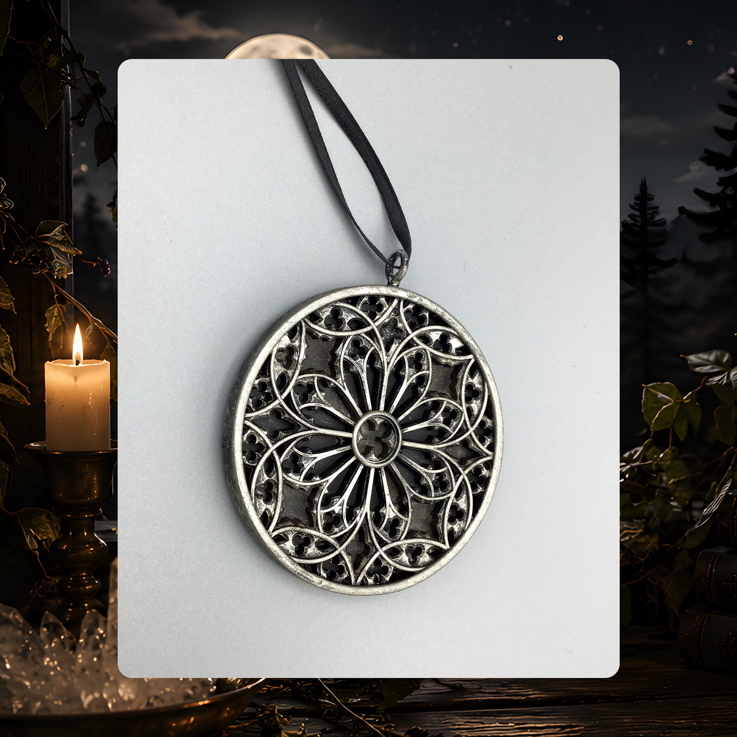 Gothic Cathedral Window Ornament