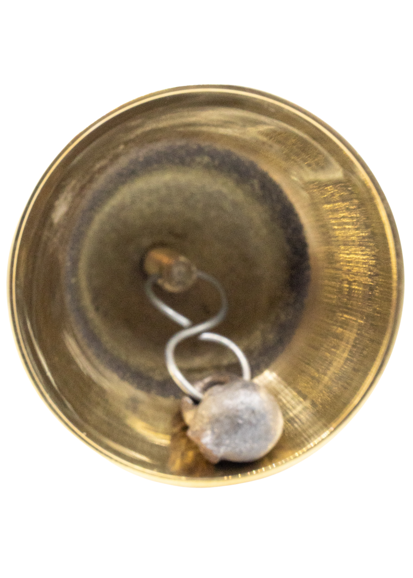 Brass Triquetra Altar Bell - 4 in.