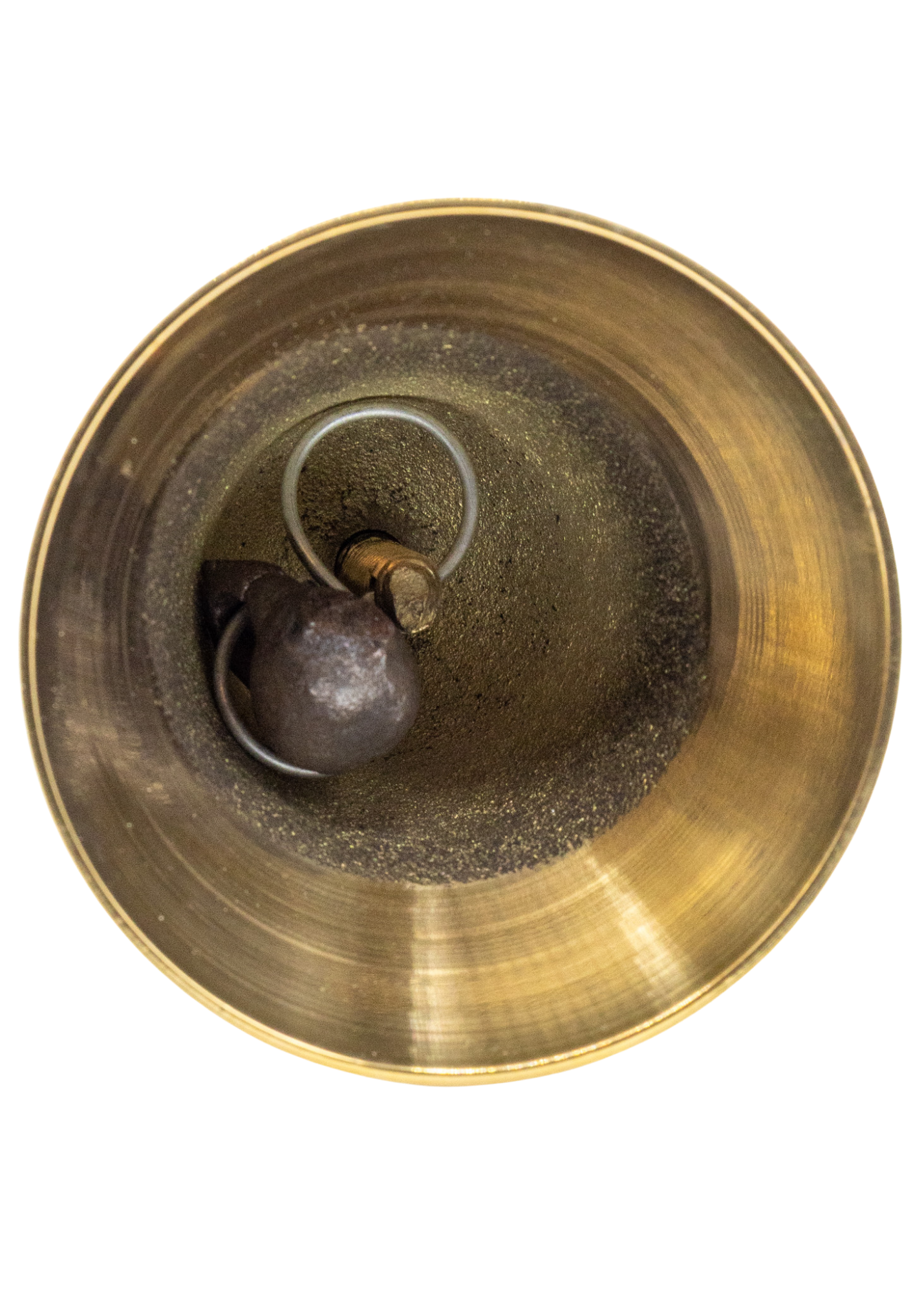Brass Pentacle Altar Bell - 4 in.