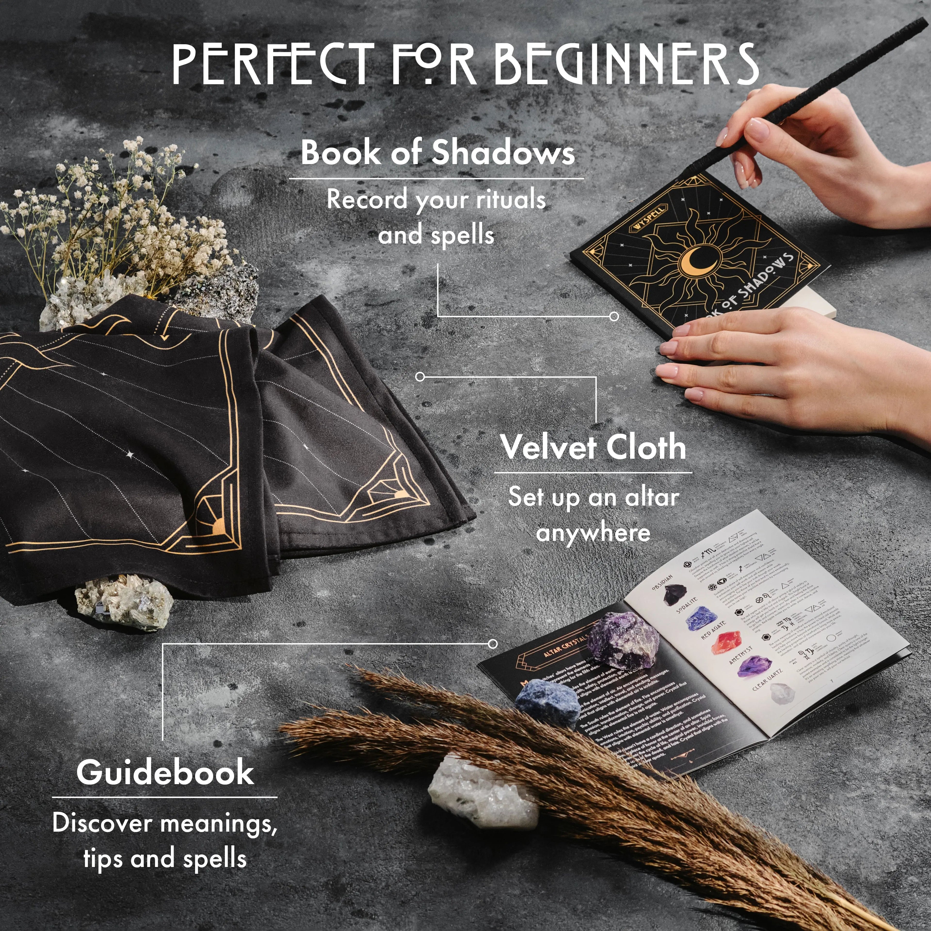 77-Piece Witchcraft Altar Kit