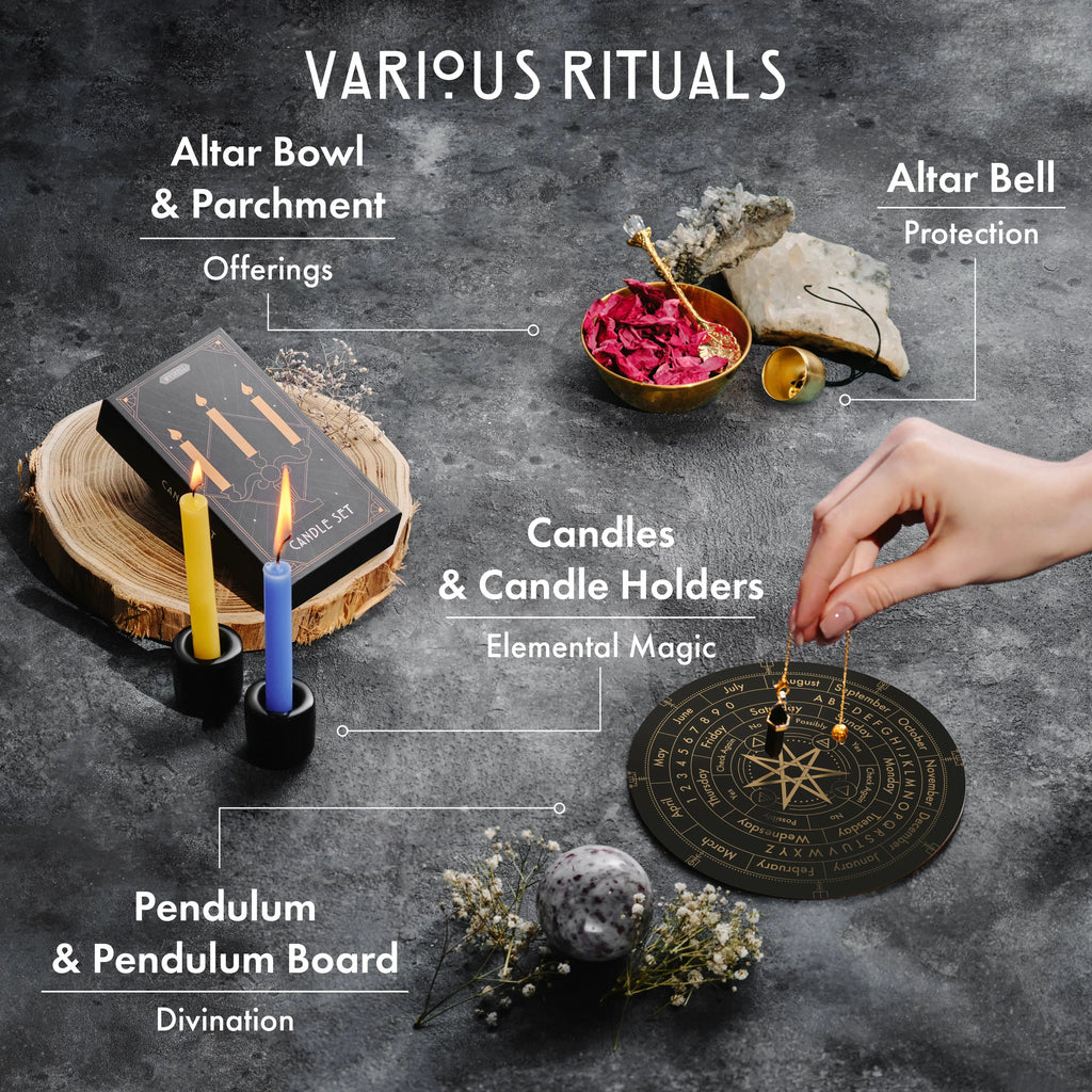 77-Piece Witchcraft Altar Kit