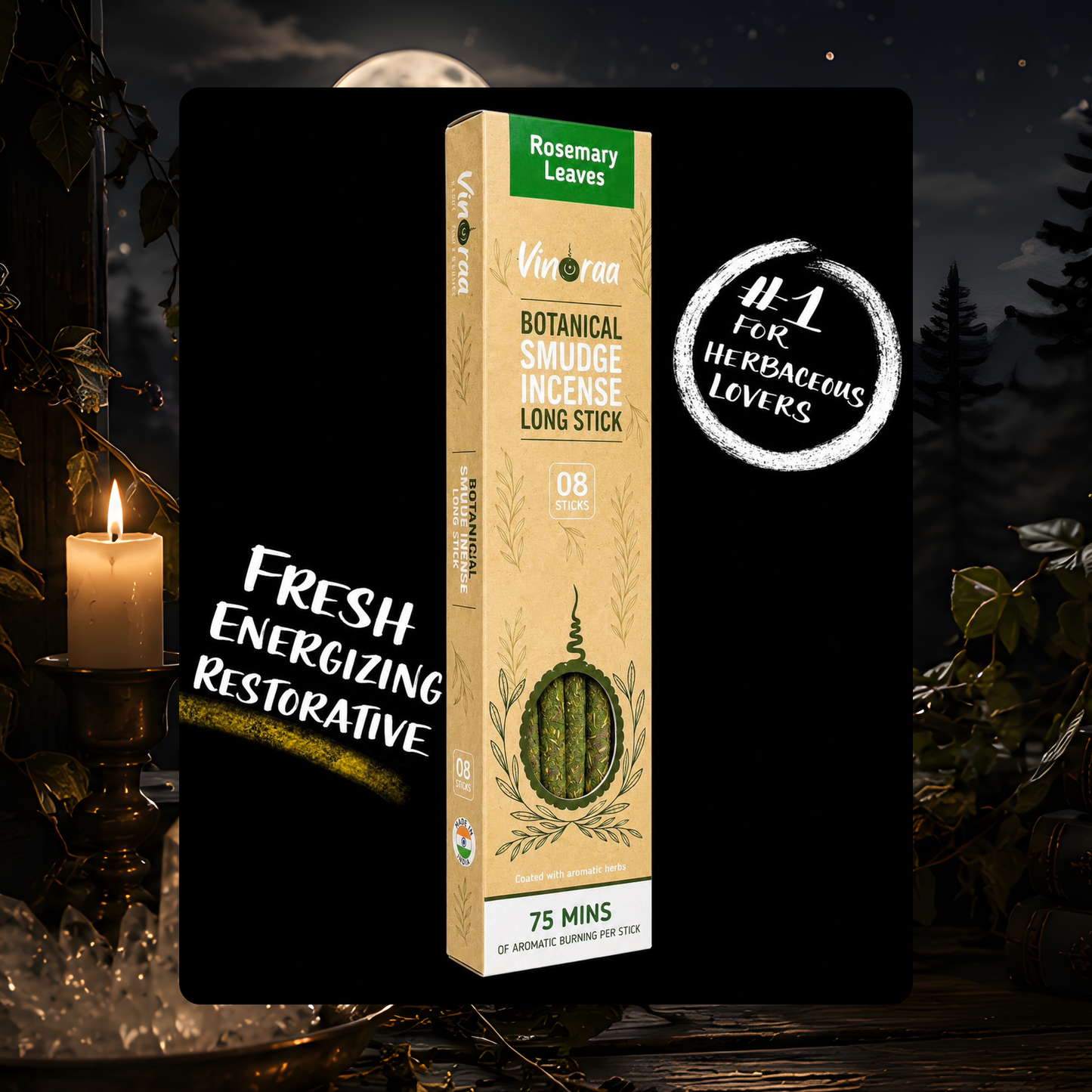Rosemary Incense Sticks - 8 Sticks