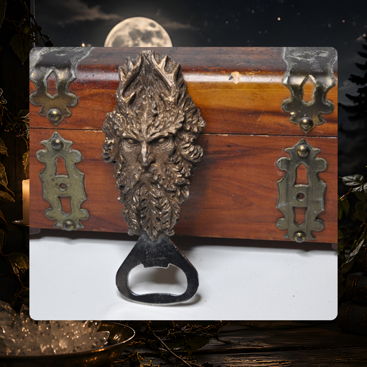 Green Man Bottle Opener