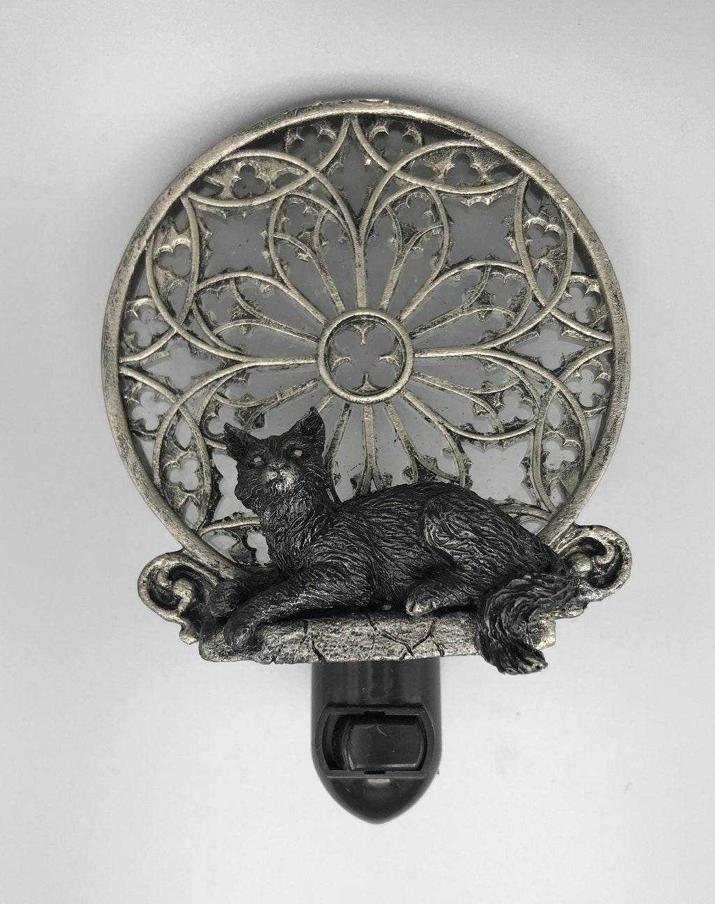 Gothic Cat Cathedral Nightlight