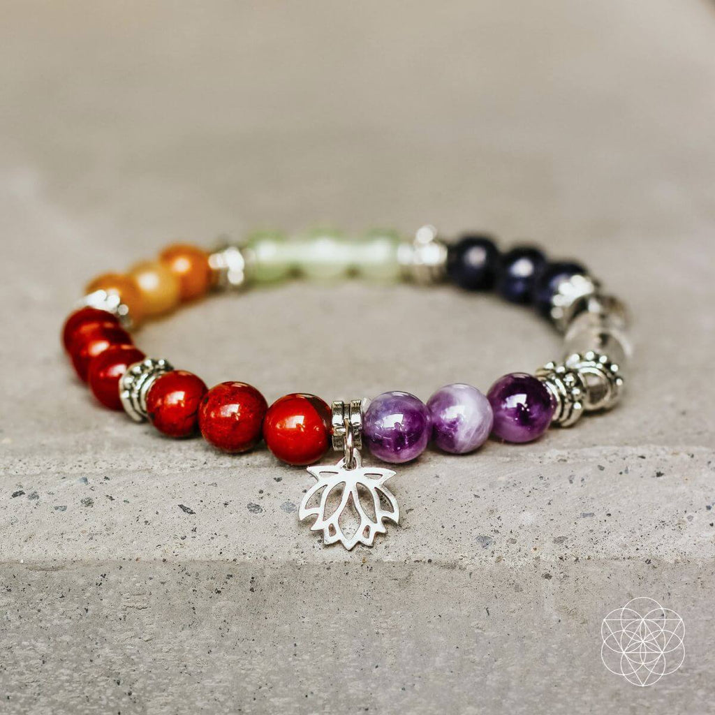 7 Chakra Bracelet & Stone Set
