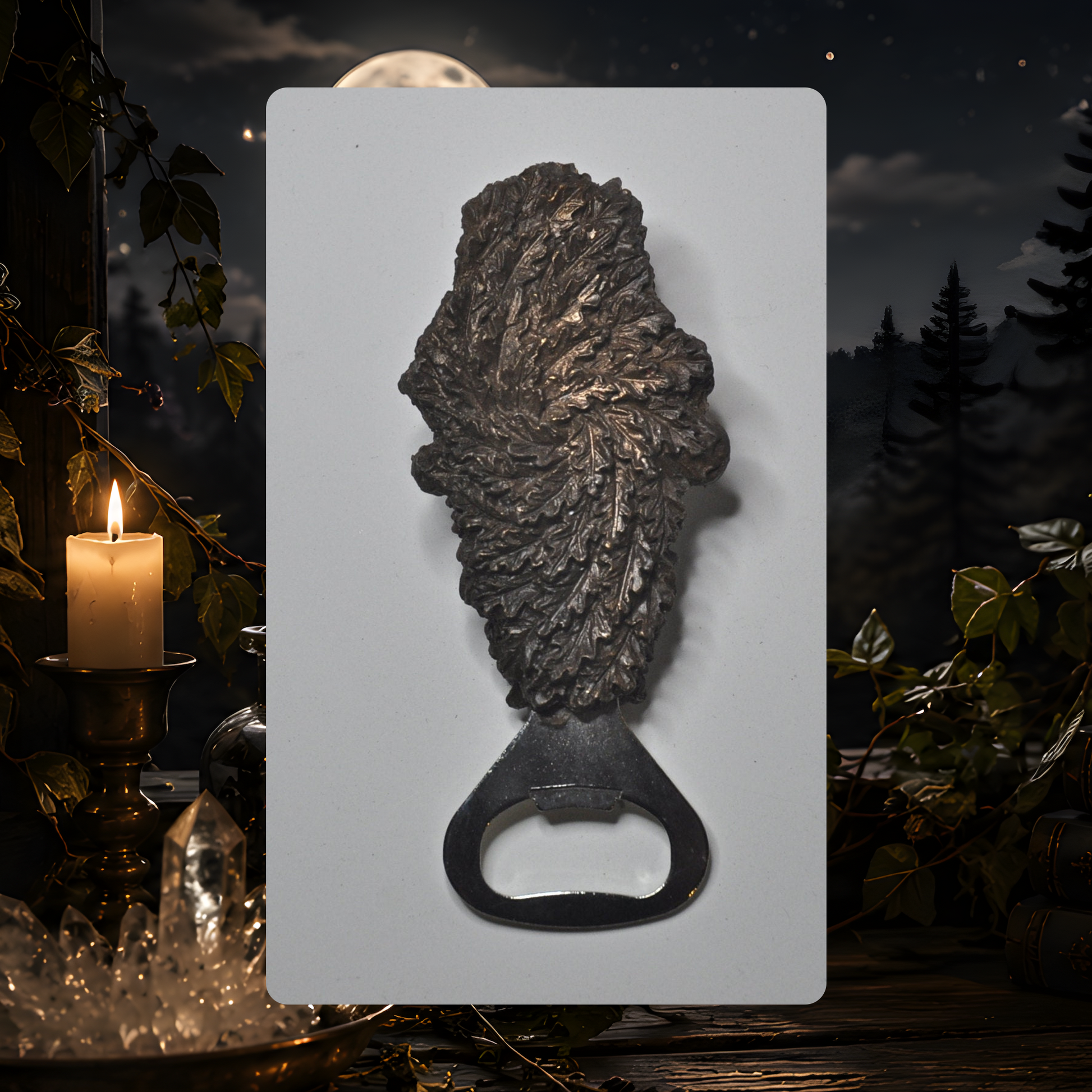 Green Man Bottle Opener