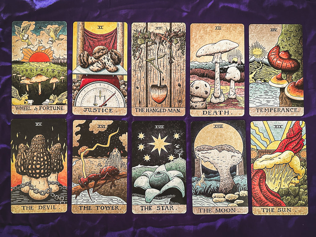 The Mushroom Hunter's Arcanum Tarot Deck