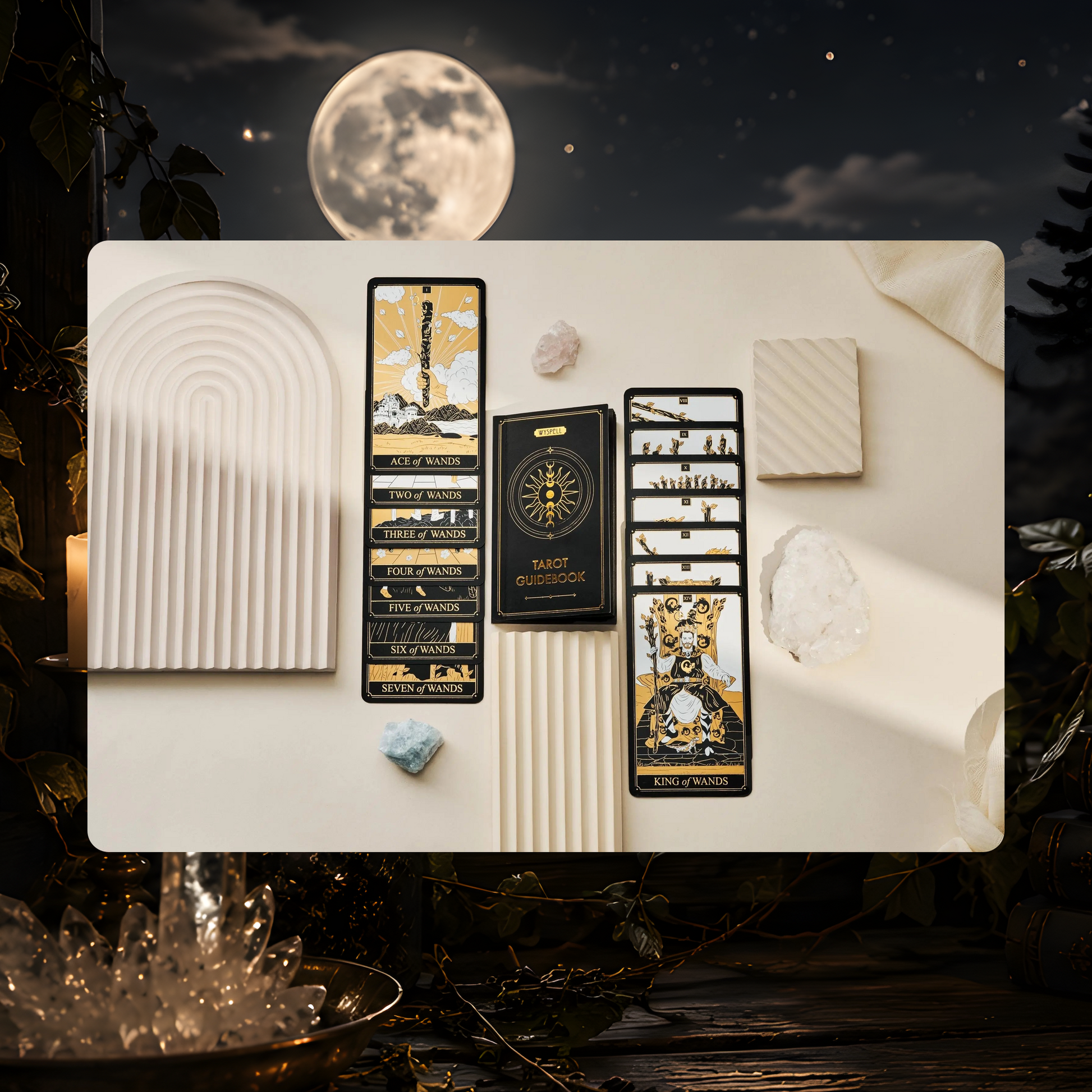 Gold Tarot Deck