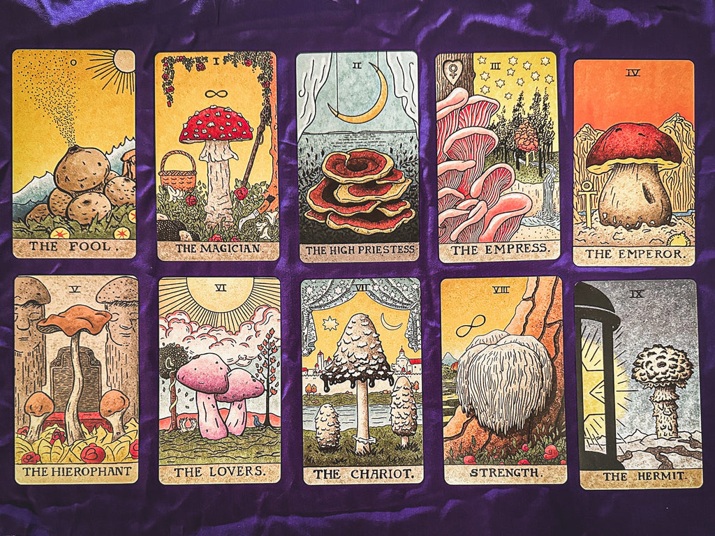 The Mushroom Hunter's Arcanum Tarot Deck