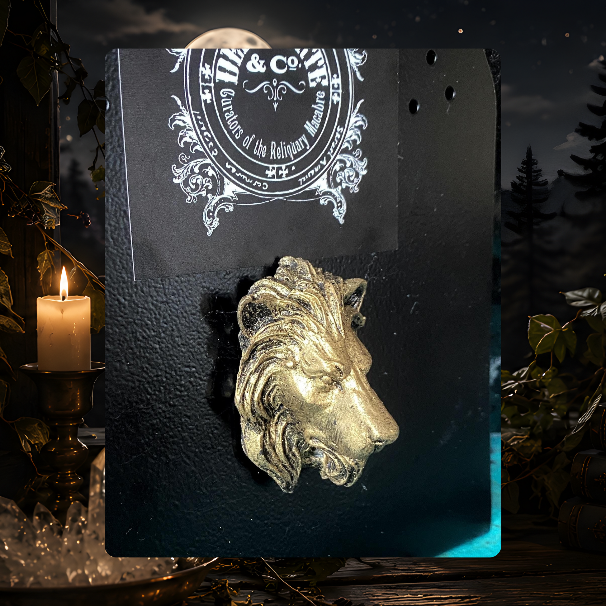 Lion's Head Magnet