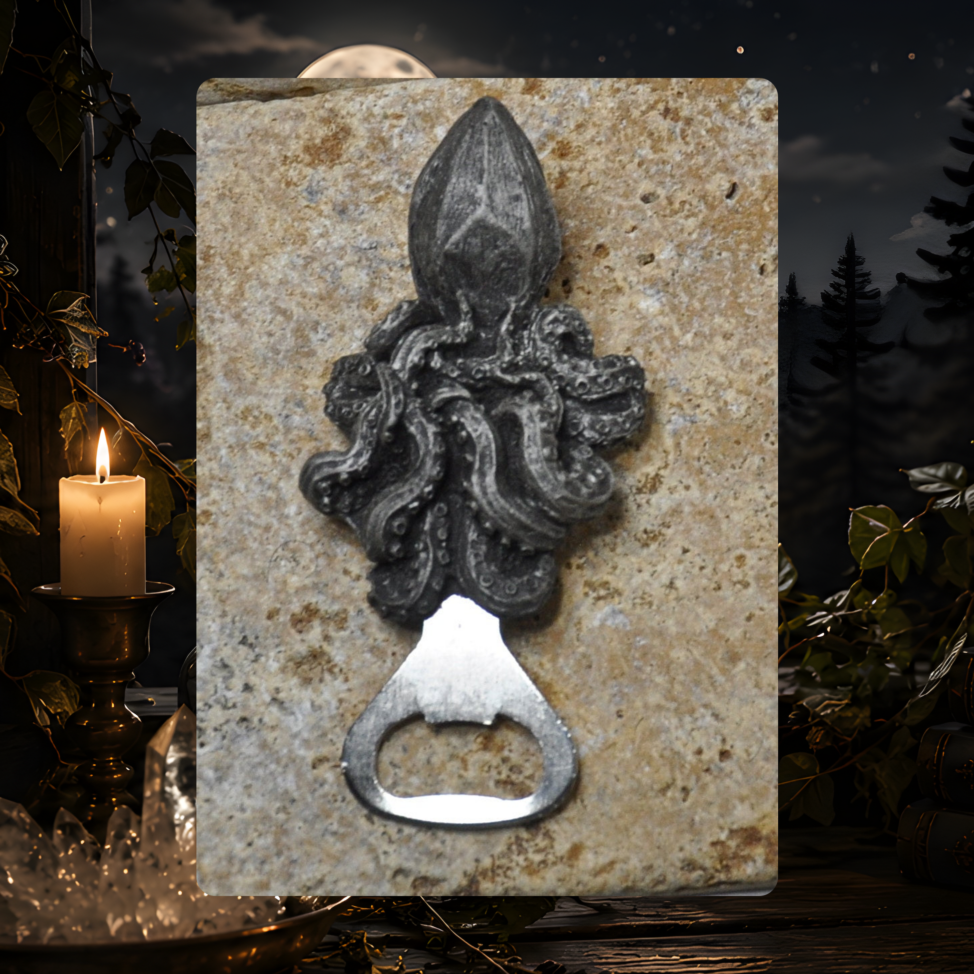 Kraken Octopus Bottle Opener