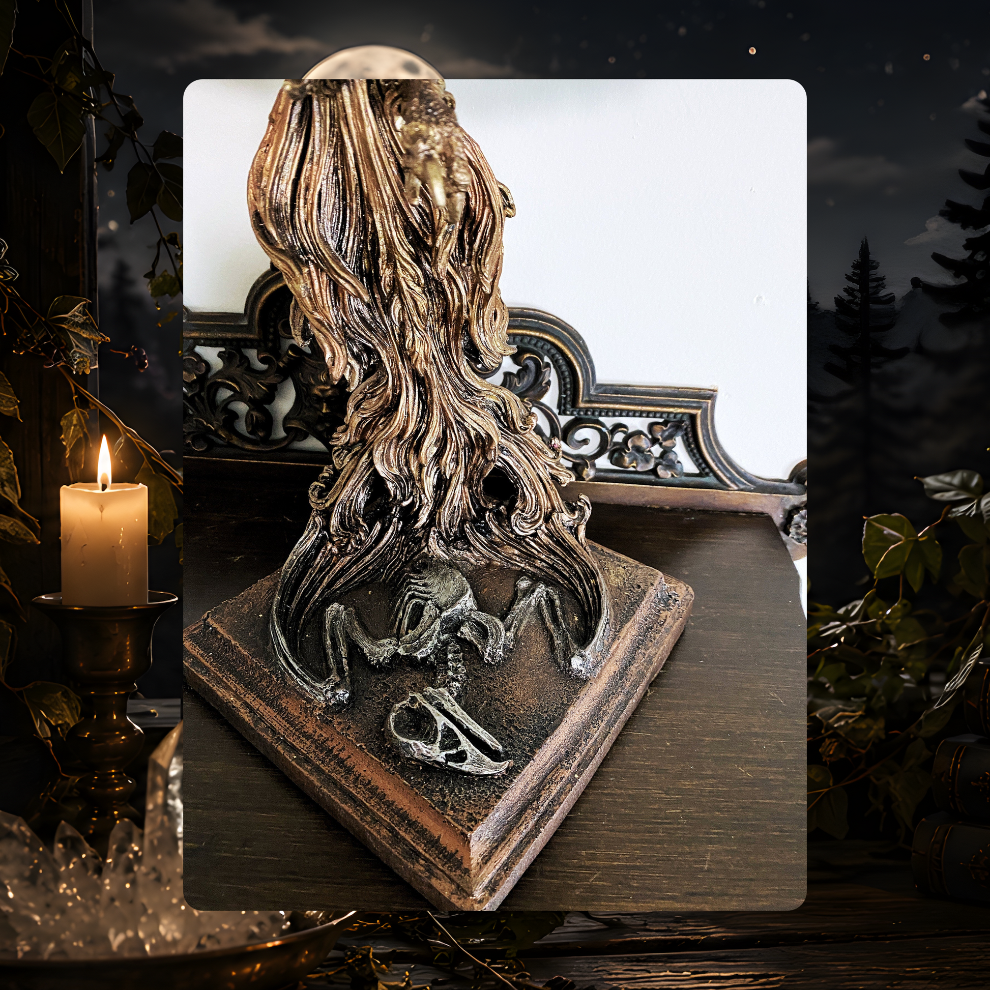 Phoenix Rising Statue