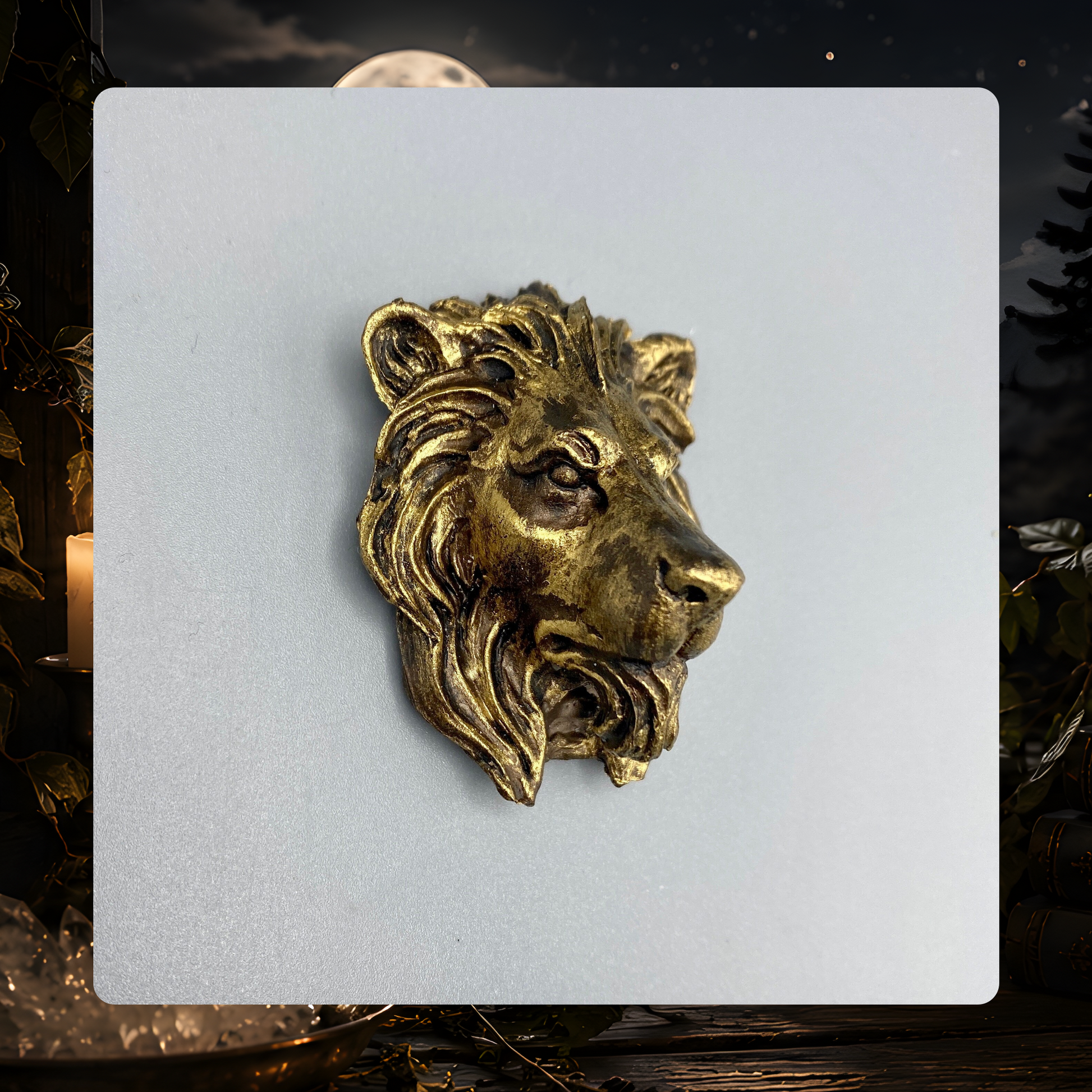 Lion's Head Magnet
