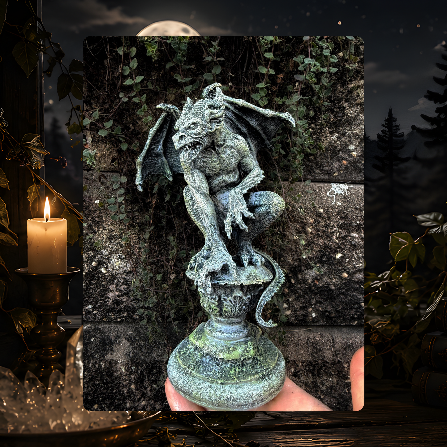 Medieval Gargoyle Statue