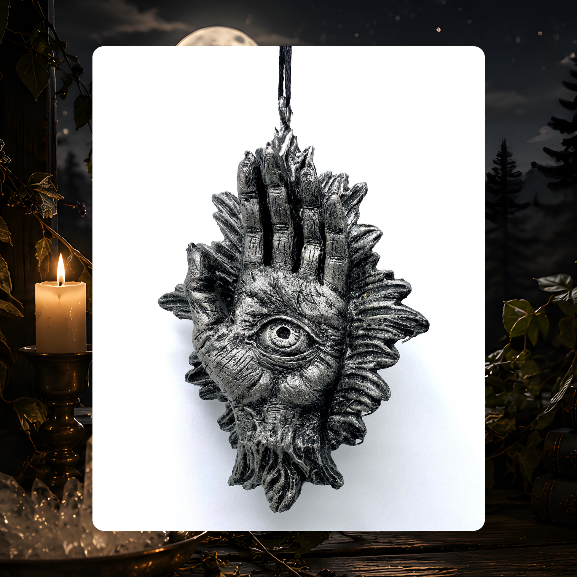 Hand of Protection Hamsa Ornament