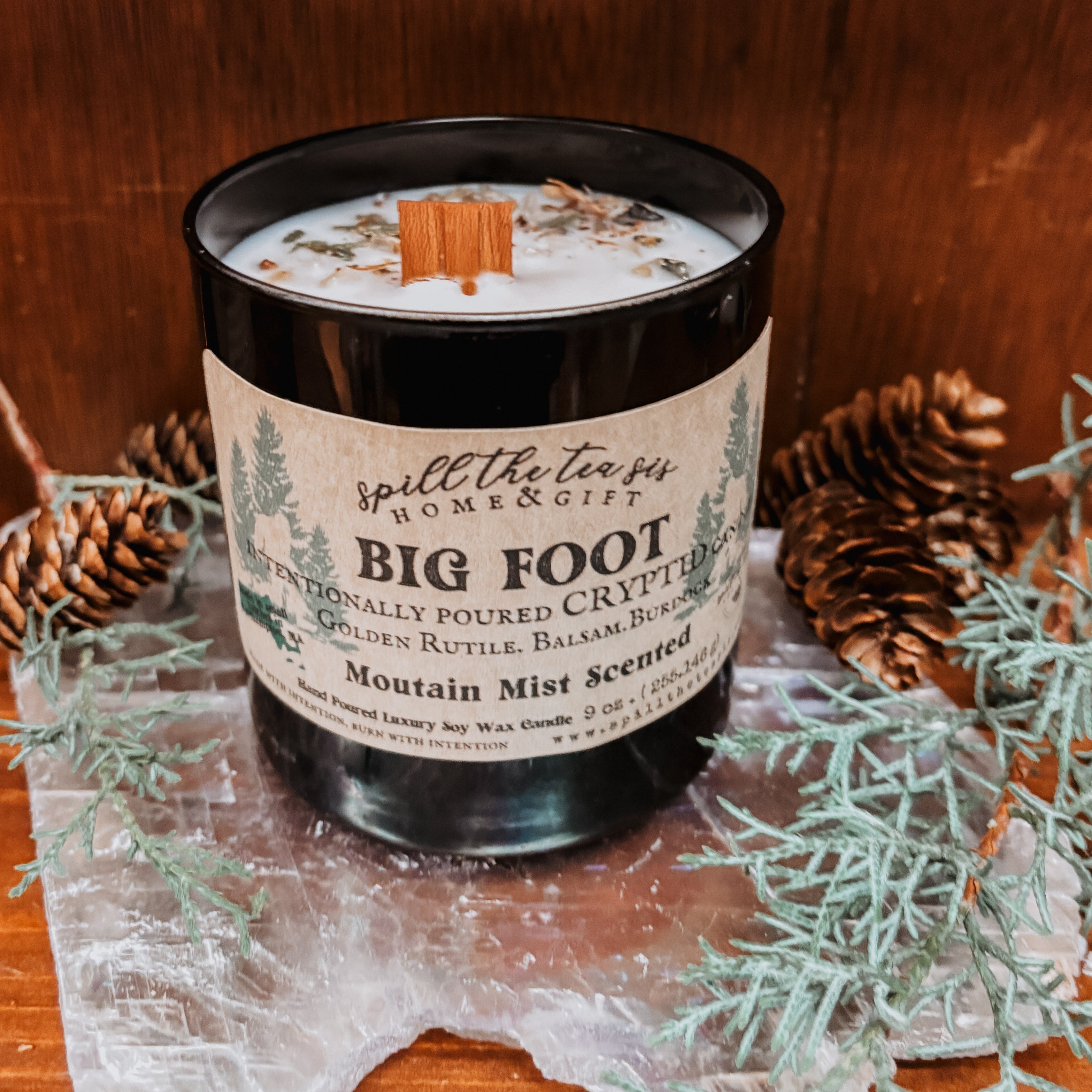 Bigfoot Sasquatch Candle