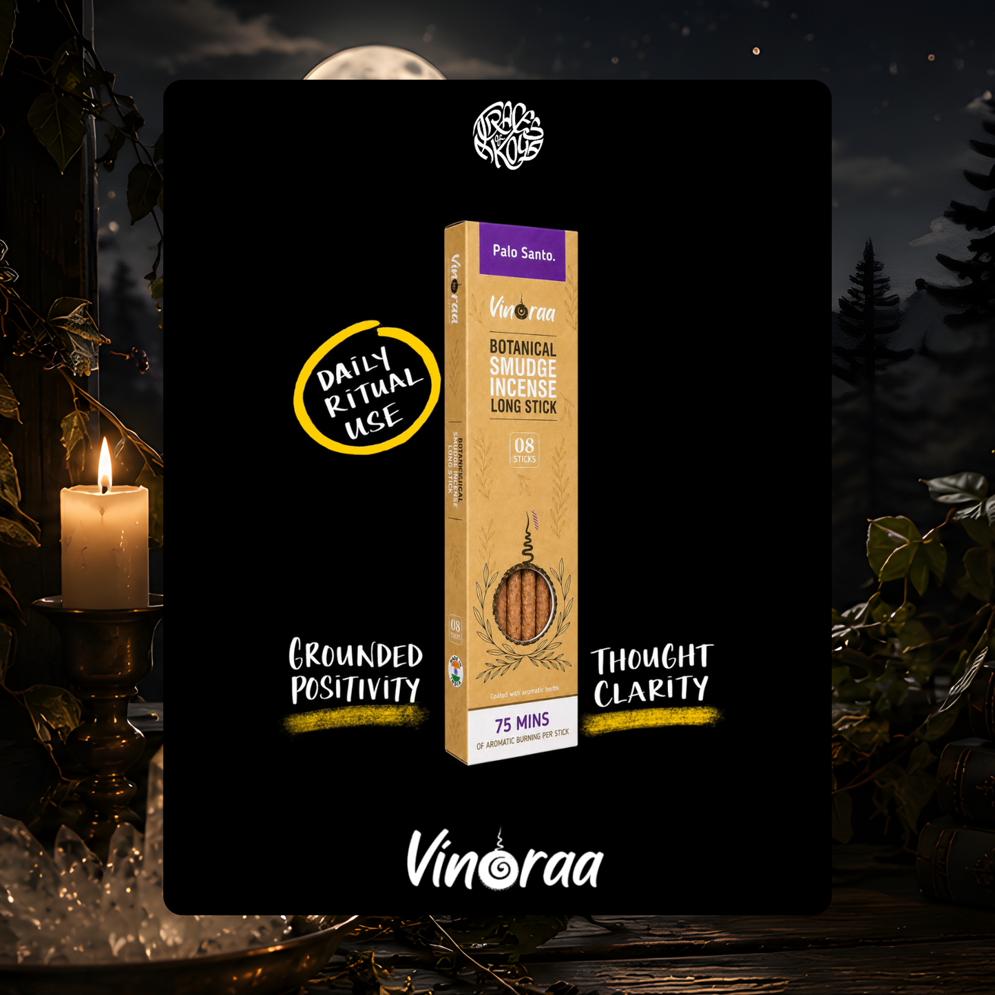 Palo Santo Incense Sticks - 8 Sticks