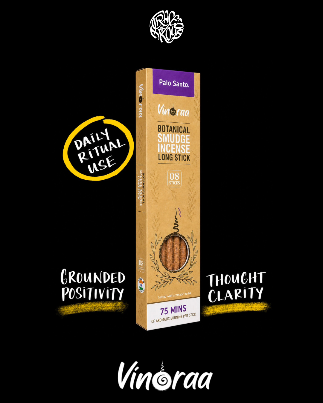 Palo Santo Incense Sticks - 8 Sticks