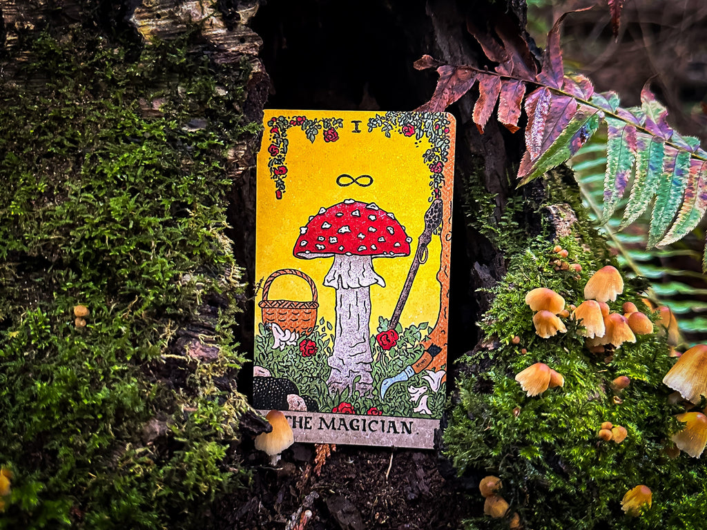 The Mushroom Hunter's Arcanum Tarot Deck