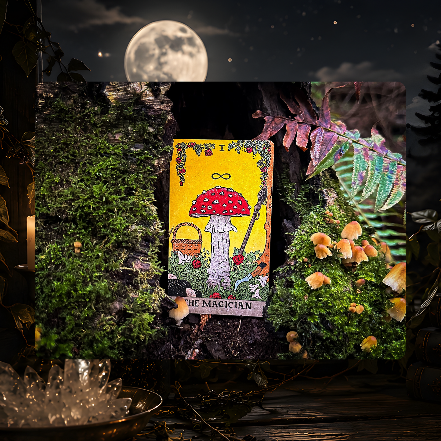 The Mushroom Hunter's Arcanum Tarot Deck